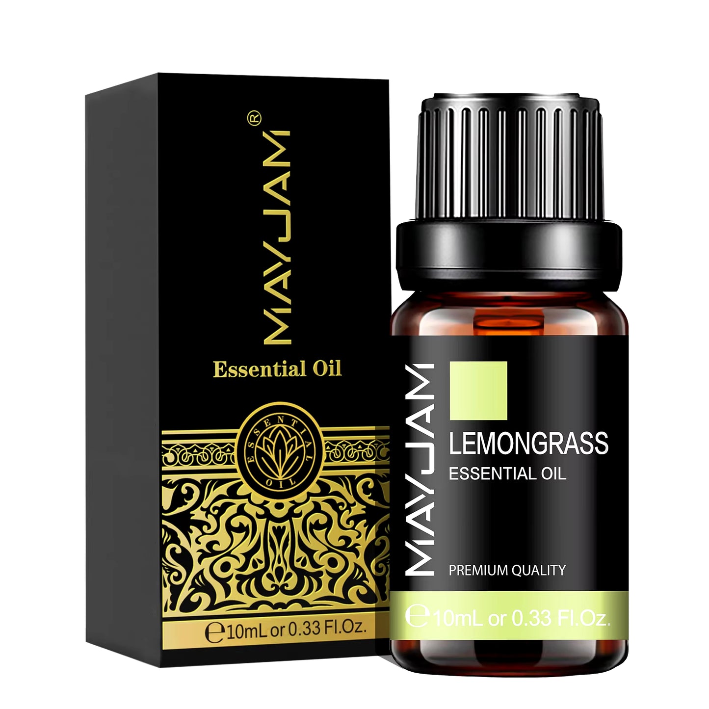 Essential Oil Blend - 10ML Lavender, Lemongrass, Jasmine, Vanilla, Eucalyptus, Rose, and Lemon for Humidifiers, Diffusers, and Candle Making