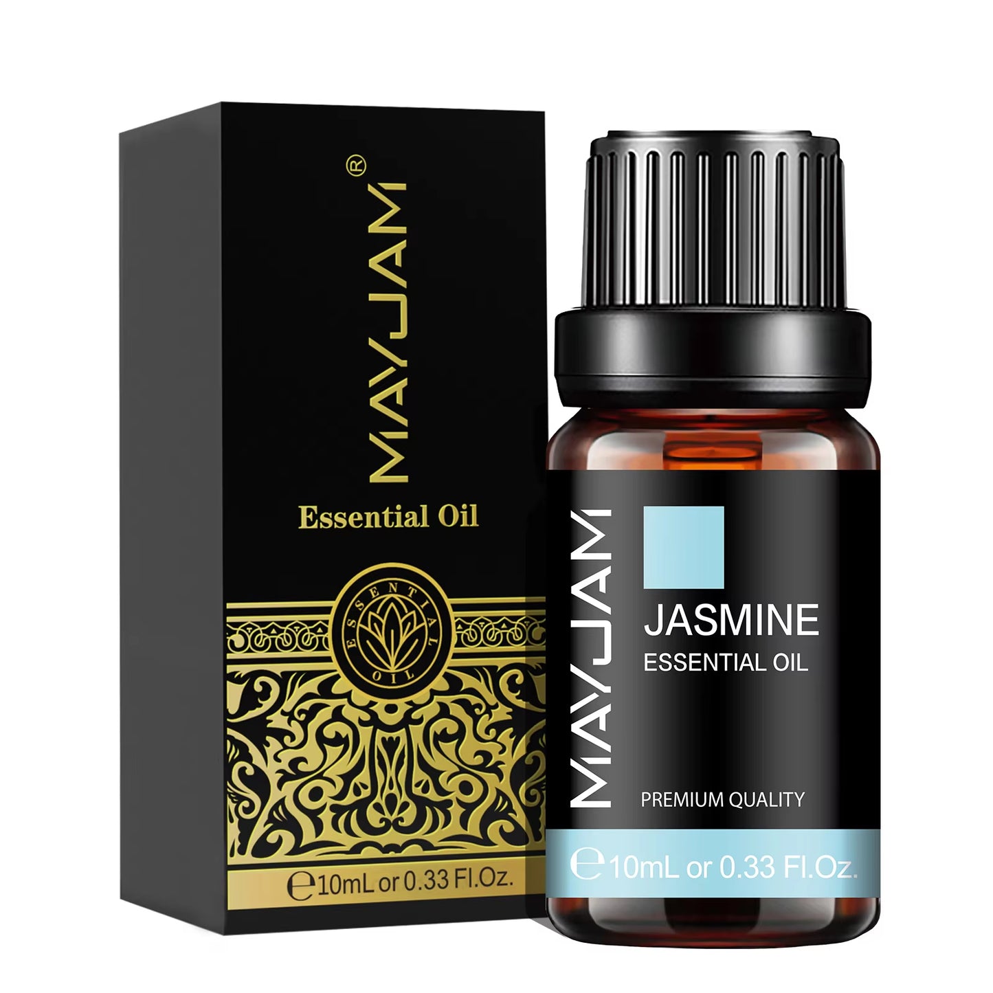 Essential Oil Blend - 10ML Lavender, Lemongrass, Jasmine, Vanilla, Eucalyptus, Rose, and Lemon for Humidifiers, Diffusers, and Candle Making