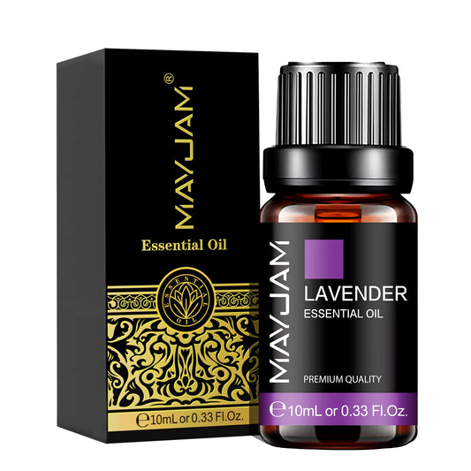 Essential Oil Blend - 10ML Lavender, Lemongrass, Jasmine, Vanilla, Eucalyptus, Rose, and Lemon for Humidifiers, Diffusers, and Candle Making