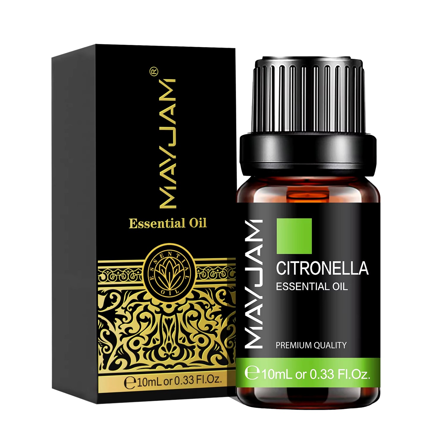 Essential Oil Blend - 10ML Lavender, Lemongrass, Jasmine, Vanilla, Eucalyptus, Rose, and Lemon for Humidifiers, Diffusers, and Candle Making